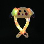 ΚΑΠΕΛΟ ΓΟΥΝΙΝΟ PICACHU ΚΟΥΝΕΛΙ ΠΟΥ ΚΟΥΝΑΕΙ ΤΑ ΑΥΤΙΑ ΤΟΥ ΚΑΙ ΕΧΕΙ ΦΩΣ ΔΙΑΦΟΡΑ ΧΡΩΜΑΤΑ 54CM 228-1